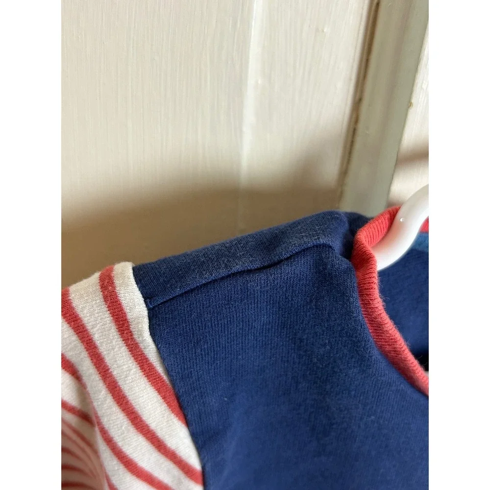 Baby Boden‎ Toddler Boys Shark Applique shirt Navy Red 2-3Y